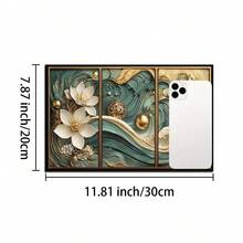 1pc Floral Print Drainage Mat / Absorbent Mat / Drying Mat For Coffee Machines, Utensils - Polyester Desktop Protective Mat, For Kitchen Counter Decor - Home Bar And Dining Table Placemat - HQQLSD103 - View 11