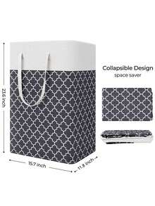 1 件 75L 便携式可折叠洗衣篮，带手柄，储物篮，可折叠洗衣篮，防水布折叠篮，用于存放衣服和玩具，带延长手柄和便携式可折叠设计，适用于家庭、宿舍、自助洗衣店，可用作袋子、衣物整理洗衣篮、洗衣篮浴室收纳篮、篮子 - 彩色 - 查看 13