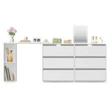 SONGMICS Dressers & Chests Of Drawers - White - View 2