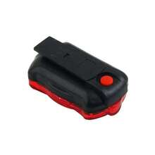 Luz LED de bicicleta Klack, Delantera y Trasera, Blanca y Roja, Perfecto para ciclistas urbanos y de montaña - Entrega en 24/48 horas desde España - Negro - Ver 3