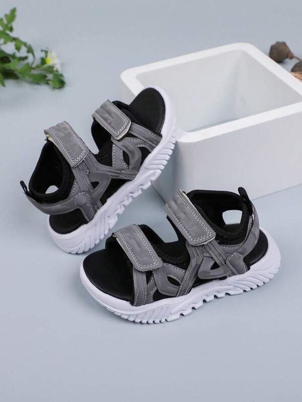 Zapatos/sandalias para niños de verano, de nueva moda minimalista, versátiles, con suela de EVA ultraligera y cómoda para caminar, para niños pequeños