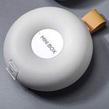 Japanese Style Portable Pill Case, Multifunctional Storage Box For Medication, Supplements, Large Capacity, Minimalist Design - Multicolor - View 7