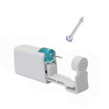 1 Súng xỏ khuyên mũi dùng một lần có đinh mũi bằng thép không gỉ tích hợp - Bộ xỏ khuyên mũi an toàn - Dụng cụ xỏ khuyên mũi thế hệ thứ hai_1 chiếc - Xem 13