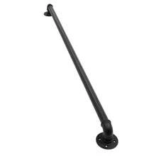 YUNRUX Modern Handrail Pipes Railing Wall Handrail Handrail Stair Railing Black - Black - View 12