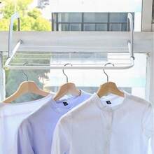 Portable Clothesline For Apartment Window Balcony Drying Clothes Retractable Balcony Box Bathroom Laundry - Nhiều màu - Xem 4