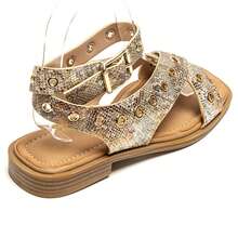 Sandals Plates And Brides Croissants And Decorations – Style Urban Chic - Snake - View 4