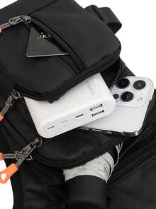 Multi-Functional Riding Waist & Leg Bag, Tactical Military Backpack, Hiking Outdoor Fishing Waist Bag, Leg Bag, Men's Bag, Crossbody Chest Bag - Multicolor - View 13