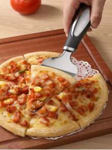 1/2 Stücke Edelstahl Pizzaschneider, Käsespachtel, Dünnkrust Pizzarad, Backwerkzeug, Pizzaschneider, Muttertag