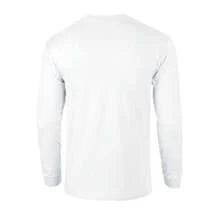 Unisex Adult Ultra Cotton Heavyweight LongSleeved TShirt (White) - White - View 2