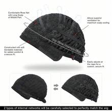 Curly Wigs For Women Afro Bomb Curly Wig With Bangs Synthetic Fiber Glueless Long Kinky Curly Hair - Màu đen tự nhiên - Xem 8