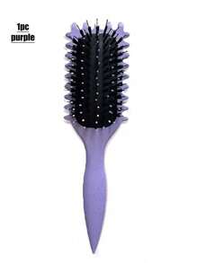 Cepillo modelador de rizos, Cepillo modelador de rizos universal, El cepillo modelador de rizos es especialmente adecuado para el cabello rizado, da forma a rizos glamorosos, la nueva opción para el cabello rizado, da forma y estilo a los rizos tanto para mujeres como para hombres, reduce el tirón y la separación de los rizos