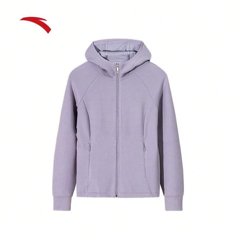 Anta Chaqueta de chándal de punto para mujer para fitness y running, parte superior de conjunto deportivo, primavera 2025, artículo 162517727