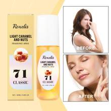 Eau De Caramel Body Fragrance Spray Long Lasting Fresh Scent Body Fragrance Eau De Toilette Body Spray