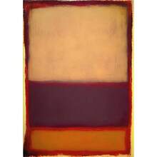 1pc Wall Arts Posters Frameless Vintage Modern Famous Mark Rothko Colorful Artwork Nordic Abstract Poster Canvas Paintings Wall Art Pictures Home Decor - Multicolor - View 60