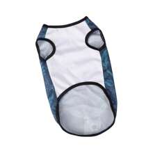 Dog Tank Tops Christmas Clothes Cute Elk Letter Print Sleeveless T-Shirt Pet Lightweight Soft Dog Clothes For Puppy Cats