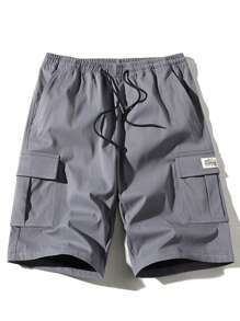 2-Pack Workwear Shorts Men's Summer Thin Casual Five Quarter Pants For Outerwear Teacher