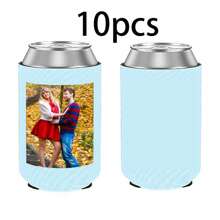 Customizable Beer Sleeves, Personalized With Logo, Name, Photo, Font, Ideal For Parties, Gatherings, Home, Travel, Custom Beverage Bottle Coolers With Initial Text Letter Combination Design, Fun Birthday, Wedding, Party Gifts (Non-Food Contact)