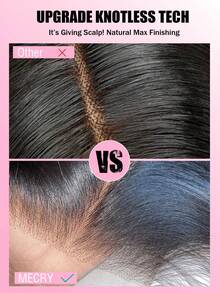 MECRY Natural Black BUG# Wear And Go Glueless Wigs Human Frontal Hair Pre Cut HD Lace 13X4 Body Wave Lace Wigs Human Frontal Hair Pre Plucked 200% Density 3 Seconds To Wear Glueless Wigs For Beginners Blended Hair - SBUG - View 10