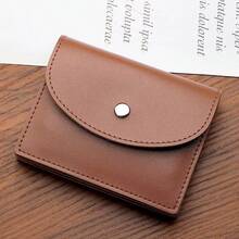 Minimalist Silver Clasp Pouch, Wallet, High-Quality Compact Coin Purse, Large Capacity Card Holder - Multicolor - View 7