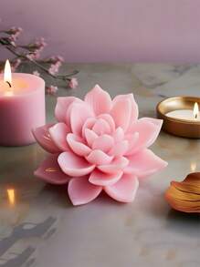 DIY Lotus Peony Silicone Mold For Cake Decoration, Baking Tools For Mousse Cake, Ice Cube, Jelly, Chocolate, Fondant Bread And Pastry Making