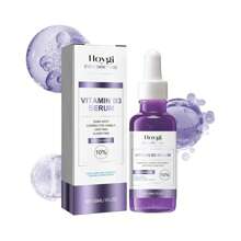 Sérum Clareador B3 com Niacinamida, Glicerina e Ácido Hialurônico - 30ml | Corretivo de Manchas Escuras, Anti-Envelhecimento, Hidrata e Firma a Pele | Reduz Visivelmente as Rugas para um Brilho Jovem