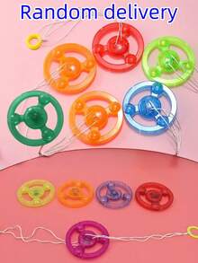 1 pieza Silbato con luz parpadeante - Juguete giratorio con luces, regalos para fiestas, relleno de bolsas de regalo, premios de clase, juguetes sensoriales, juguetes para fidget, relleno de bolsas de fiesta