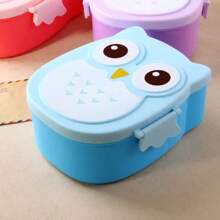 Portable Plastic Children Students Lunch Box  Bento Box  Container Carton  Dinnerware Cutlery Food Container