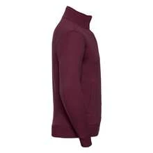 Russell Europe Mens Authentic Sweat Jacket (Burgundy) - Burgundy - View 3