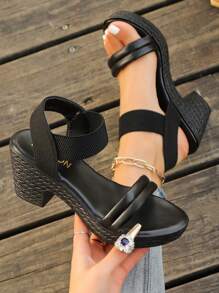 New Summer High Heel Strappy Open Toe Sandals