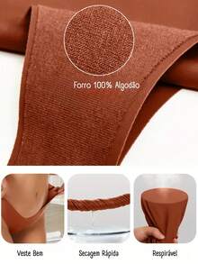 Kit 5 Seamless Panties Women's Lingerie Laser Cut Does Not Mark Clothes - Assorted Colors - 彩色 - 查看 2