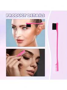 10pcs.Hair Comb Set, Teasing Hair Brush, Mouse Tail Comb, Edge Hair Brush, Braid Tool With Hair Clips, Travel Essentials