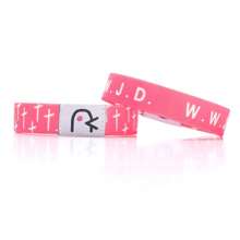 Pulseras bíblicas utilizables con cruz cristiana, ¿Qué haría Jesús?, pulseras elásticas con versículo bíblico, con NFC música, pulseras bíblicas inspiradoras de versículo diario para mujeres, hombres y adolescentes, regalos religiosos inspiradores