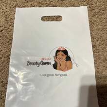 10/30/50 pezzi Sacchetti di plastica PE personalizzati con stampa, borse con testo personalizzato per attività commerciale, borse della spesa per boutique, sacchetti all'ingrosso per negozi