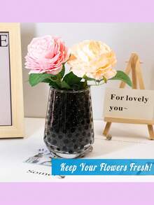 1bag Clear Water Beads For Vases, Vase Filler Water Gel Beads, For Making Pearls, Candles Centerpiece, Wedding Centerpiece, Floral Arrangement, Christmas Decoration, Room Decor, Bathroom Decor, Home Decor, Wedding