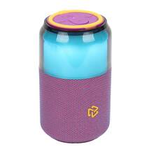 STF Bolt Wireless Speaker Transparent Built-In RGB Lights USB Connection Rechargeable Battery IPX3 Certified Water Splash Resistant (Purple) - Purple - View 7