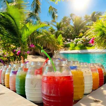 Barril Vitrolero 20lts Para Agua Fresca De Asa Con Cucharon
