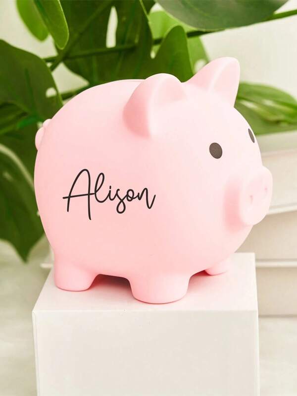 Hucha gigante personalizada, hucha de niña, hucha, hucha personalizada, regalo de niños, regalo de cumpleaños, regalo de baño de bebé, moda, colorida, linda, minimalista, kawaii, regalo personalizado único, adecuada como regalo de Navidad, regalo del Día de San Valentín, regalo de cumpleaños personalizado DIY, regalo de aniversario, multifuncional, personalizada, única, hogar, jardín, oficina, para aniversarios, para el Día de los Enamorados, para el Día de la Madre, para cumpleaños, para el Día del Padre, para graduaciones, para bodas, para inauguración de casa