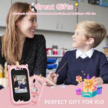 RIVGOT Children's Smart Phone With Dual Camera, Games, MP3, USB Chargeable, Multi-Filters And Stickers, Suitable For 3-12 Years Old Boys And Girls, Kids Camera Toy, Back To School And Birthday Gift