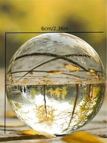 Glass Crystal Ball Reflective Sphere, Suitable For Restaurant, Kitchen, Living Room, Party, Valentine's Day Gift, Craft Gift, Confession Gift, Night Light, Birthday Gift, Mother's Day Gift, Back To School/Graduation Gift, Memorial Gift, Wedding Favors, Bedroom, Living Room, Dining Room Decor, Romantic Atmosphere Gift, Christmas Gift, Summer Gift, Easter