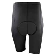 Mens Padded Cycling Shorts (Black) - Coffee Brown - View 2