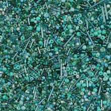 1,000pcs Mixed Glass Beads, Suitable For DIY Jewelry Making, Bracelets, Necklaces, Earrings, And Hair Accessories - DIY - View 16