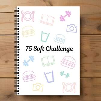 75 piezas Libreta de planificación de misión desafiante, ayuda a la gestión del tiempo y la mejora de la productividad, registra completamente las tareas y el progreso diarios, adecuado para diversos objetivos, crecimiento personal y planificación de vida integral, útiles escolares, de vuelta a la escuela