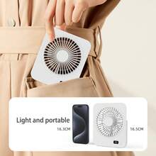 GICOOK Portable Mini Fan, USB Desktop Fan, Multi-Functional Rechargeable Fan, Personal Silent Fan, Small Desktop Fan. Suitable For Bedrooms, Kitchens, Offices, Keeping Any Place Cool.
