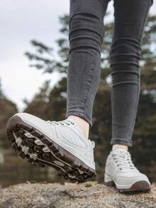 2025 New Women's Hiking Boots - Slip-Resistant Lace-Up Durable Outdoor Shoes, Suitable For Hiking, Trail Running And Trekking | Anti-Slip And Wear-Resistant Design, Great Mother's Day Gift For Mom - White - View 5