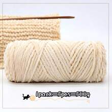 5 Rolls, 100g/Roll, Soft & Comfortable Chenille Velvet Yarn, Multi-Color Options, Suitable For Handmade Knitting - Multicolor - View 39