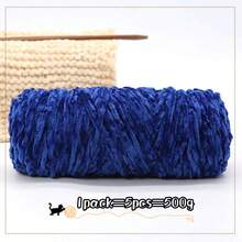 5 Rolls, 100g/Roll, Soft & Comfortable Chenille Velvet Yarn, Multi-Color Options, Suitable For Handmade Knitting - Multicolor - View 38