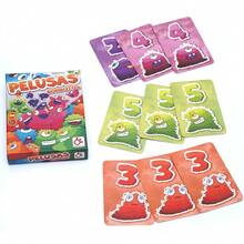 Juego de cartas Borbotos, juego de mesa familiar divertido, juego de estrategia - Negro - Ver 6