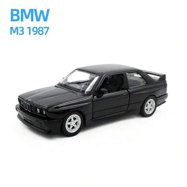 Simulação 1:36 Liga Retro BMW M3 Modelo de Carro Brinquedo Infantil Decoração de Carro Retorno Abertura de Porta de Carro Coleção Presente Presente de Aniversário