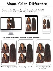 22 Zoll Göttin Twist gehäkelte Haarverlängerungen, vorgetwistete bohemian gehäkelte Zöpfe, natürliche schwarze Farbe