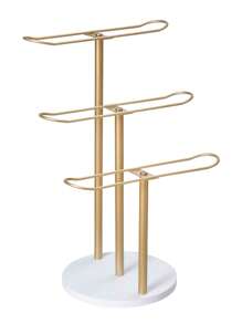 Kopfband Organizer Metall 1/2/3 Ebenen Haarreif Ständer Kopfband Organizer Aufbewahrung für Haargummis, Accessoires, Armbänder, Schlafzimmer, Studentenwohnheim Dekoration für Mädchen und Frauen, Gender Reveal Party, perfekt für Geburtstage, Hochzeiten, Partys, das perfekte Geschenk für Kollegen, Freunde und Familie, Schulanfang